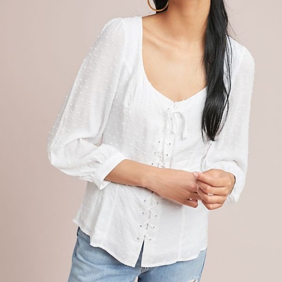 Anthropologie Tops - Anthropologie (Maeve) Lisette Blouse Top